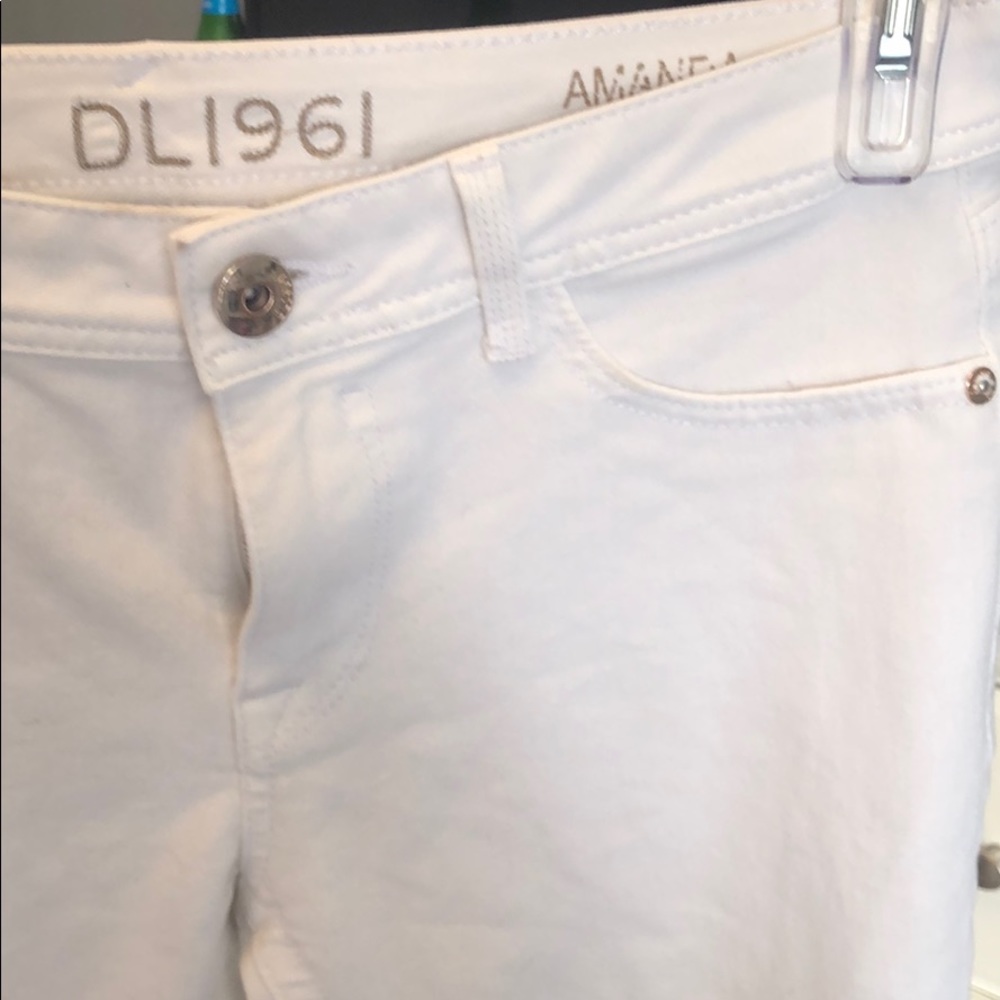 DL1961 white skinny jeans - Picture 3 of 7